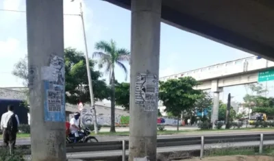 En este sector fue encontrada la persona muerta, en la Circunvalar. 