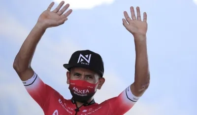 Nairo Quintana, ciclista colombiano. 