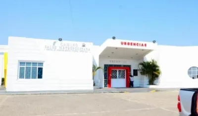 El menor de edad recibe atención médica en el Camino Santa María. 