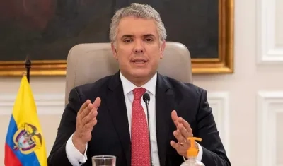 El Presidente de la República, Iván Duque.