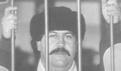El narcotraficante Pablo Escobar Gaviria.