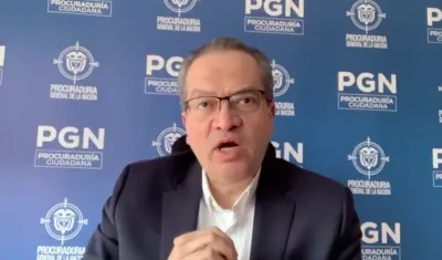 El Procurador General de la Nación, Fernando Carrillo.
