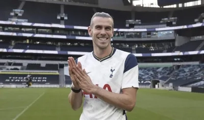 Gareth Bale, jugador galés. 