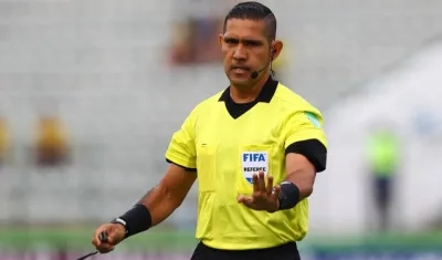 Guillermo Guerrero,áarbitro ecuatoriano. 