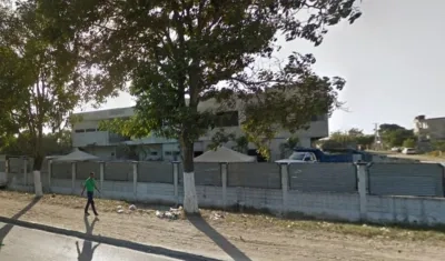 El herido recibe atención médica en el Hospital de Malambo. 