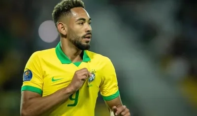 Matheus Cunha, delantero brasileño. 