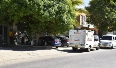 El cuerpo de la víctima fue llevado a Medicina Legal.