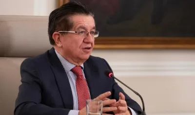 Fernando Ruiz Gómez, ministro de Salud.