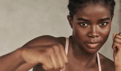 La modelo colombiana Elaine Palacio.