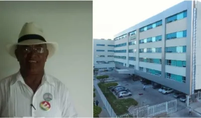 Roiser Martínez y clínica de Valledupar.