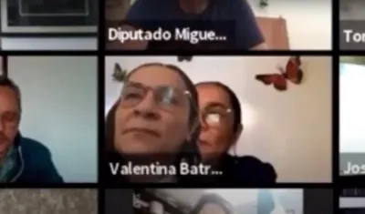 La diputada Valentina Batres Guadarrama. 