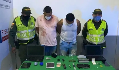 Rafael Donado Mejía, de 29 años; y Jesús Armesto Vizcaíno, de 30.