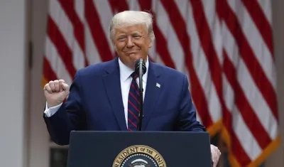 Donald Trump, presidente de Estados Unidos.