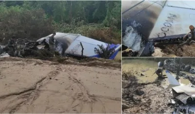 Esta es la aeronave que mostró el ministro de Interior de Venezuela.