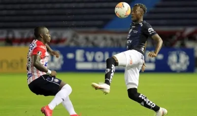 Imagen del partido disputado en el Metropolitano.