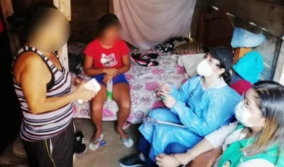 ICBF hace presencia en la casa de la menor que habría sido abusada.