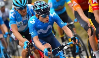 Einer Rubio, ciclista colombiano. 