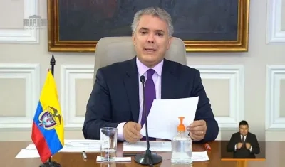 Presidente Iván Duque.