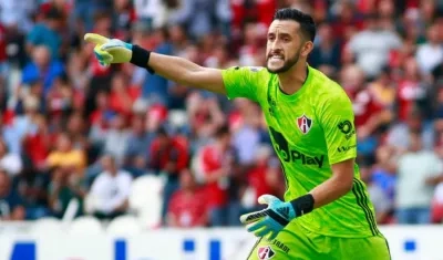 Camilo Vargas, arquero colombiano. 