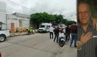 Armando Salas Senior apareció muerto en esta casa de esquina. 