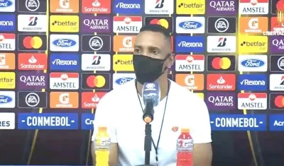 Luis Amaranto Perea, DT (e) del Junior.