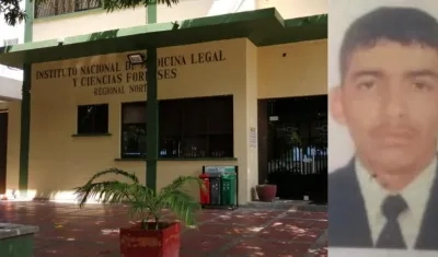 El cadáver de Mauricio Caldera Zapata permanece en Medicina Legal. 