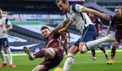 Harry Kane lideró la ofensiva del Tottenham. 