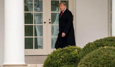 El presidente estadounidense saliente, Donald Trump.