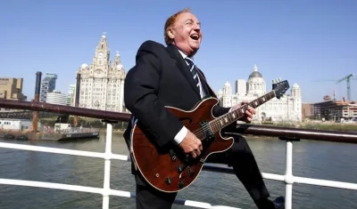 Gerry Marsden, cantante británico. 