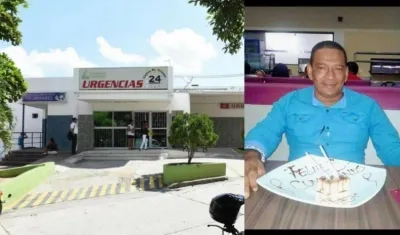 Heliberto Montenegro Monsalvo falleció en la Clínica Campbell de Barranquilla. 