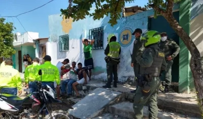 Operativos de control en los pueblos del Atlántico. 