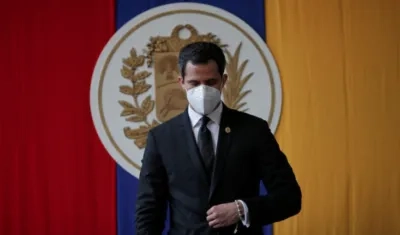 El líder opositor Juan Guaidó.
