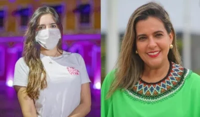 Marcela Dávila y Diana Acosta.