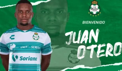 Así anunciaron al atacante colombiano.