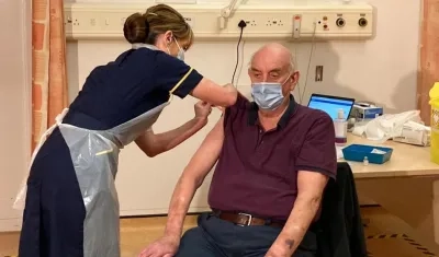 Brian Pinker, de 82 años.