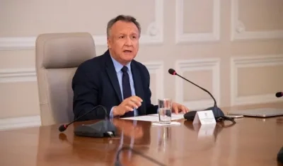 El viceministro de Salud, Luis Alexander Moscoso Osorio.