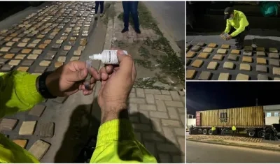 Marihuana incautada en La Guajira.