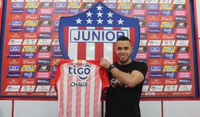 Eder Chaux, nuevo arquero de Junior. 