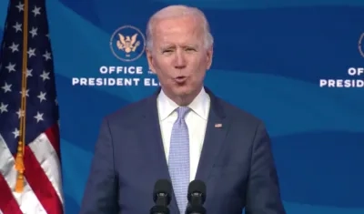 Joe Biden, presidente electo de Estados Unidos.
