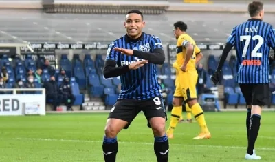 Luis Fernando Muriel, jugador colombiano. 