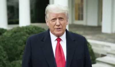 El presidente estadounidense saliente, Donald Trump.