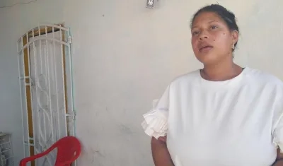 Vanessa Andreína Gómez Villanueva, madre de María Belén.