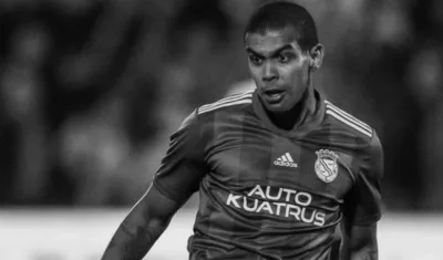 Alex Apolinário, jugador fallecido. 