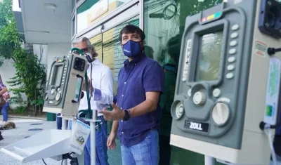 El Alcalde Jaime Pumarejo.