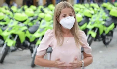 La Gobernadora del Atlántico, Elsa Noguera.