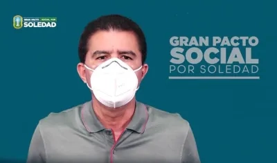 Rodolfo Ucrós, Alcalde de Soledad.