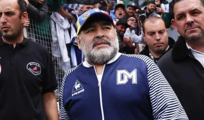 Diego Armando Maradona. 
