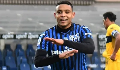Luis Fernando Muriel, jugador colombiano. 