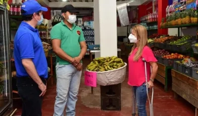La Gobernadora del Atlántico, Elsa Noguera.