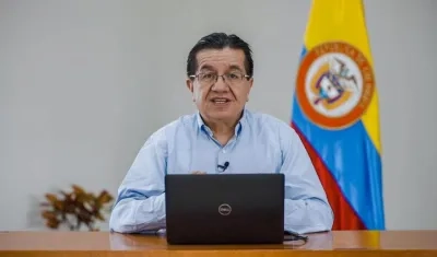 Ministro de Salud, Fernando Ruiz.